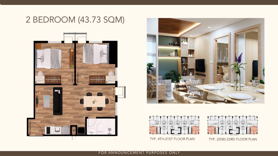 2 Bedroom